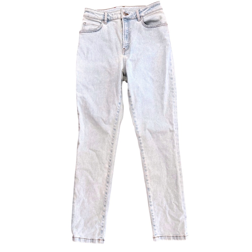HUGO Gariana High Waisted Straight Leg Jeans Light Wash Denim 27/34